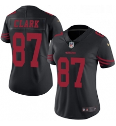 Womens Nike San Francisco 49ers 87 Dwight Clark Limited Black Rush Vapor Untouchable NFL Jersey Womens Nike San Francisco 49ers 87 Dwight Clark Limited Black Rush Vapor Untouchable NFL Jersey