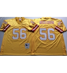 Buccaneers 56 Hardy Nickerson Yellow Throwback Jersey Buccaneers 56 Hardy Nickerson Yellow Throwback Jersey