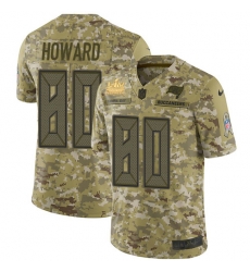 Men Nike Tampa Bay Buccaneers 80 O J Howard Camo Men Super Bowl LV Champions Patch Stitched NFL Limited 2018 Salute To Service Jersey Men Nike Tampa Bay Buccaneers 80 O J Howard Camo Men Super Bowl LV Champions Patch Stitched NFL Limited 2018 Salute To Service Jersey