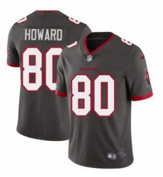 Men Nike Tampa Bay Buccaneers 80 O J Howard Pewter Alternate Vapor Limited Football Jersey Men Nike Tampa Bay Buccaneers 80 O J Howard Pewter Alternate Vapor Limited Football Jersey