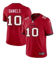 Men Tampa Bay Buccaneers 10 Jalon Daniels Red 2026 Draft Vapor Limited Stitched Jersey Men Tampa Bay Buccaneers 10 Jalon Daniels Red 2026 Draft Vapor Limited Stitched Jersey