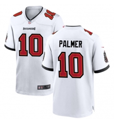 Men Tampa Bay Buccaneers 10 Trey Palmer White Stitched Game Jersey Men Tampa Bay Buccaneers 10 Trey Palmer White Stitched Game Jersey
