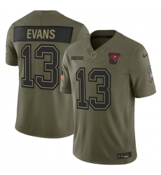 Men Tampa Bay Buccaneers 13 Mike Evans Olive 2025 F U S E Salute to Service Limited Stitched Football Jersey Men Tampa Bay Buccaneers 13 Mike Evans Olive 2025 F U S E Salute to Service Limited Stitched Football Jersey