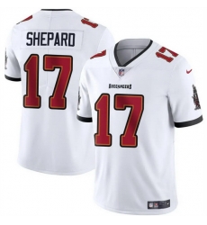Men Tampa Bay Buccaneers 17 Sterling Shepard White Vapor Limited Stitched Jersey Men Tampa Bay Buccaneers 17 Sterling Shepard White Vapor Limited Stitched Jersey