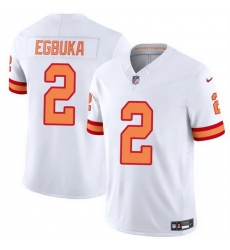 Men Tampa Bay Buccaneers 2 Emeka Egbuka White 2025 F U S E Vapor Limited Stitched Jersey Men Tampa Bay Buccaneers 2 Emeka Egbuka White 2025 F U S E Vapor Limited Stitched Jersey