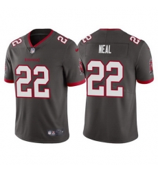 Men Tampa Bay Buccaneers 22 Keanu Neal Grey Vapor Untouchable Limited Stitched jersey Men Tampa Bay Buccaneers 22 Keanu Neal Grey Vapor Untouchable Limited Stitched jersey