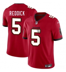 Men Tampa Bay Buccaneers 5 Haason Reddick Red Vapor Limited Stitched Jersey Men Tampa Bay Buccaneers 5 Haason Reddick Red Vapor Limited Stitched Jersey