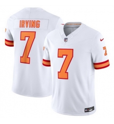 Men Tampa Bay Buccaneers 7 Bucky Irving White 2025 F U S E Vapor Limited Stitched Jersey Men Tampa Bay Buccaneers 7 Bucky Irving White 2025 F U S E Vapor Limited Stitched Jersey
