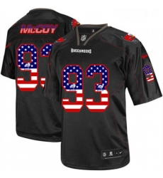 Mens Nike Tampa Bay Buccaneers 93 Gerald McCoy Elite Black USA Flag Fashion NFL Jersey Mens Nike Tampa Bay Buccaneers 93 Gerald McCoy Elite Black USA Flag Fashion NFL Jersey
