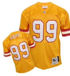 Mitchell & Ness Tampa Bay Buccaneers 99 Warren Sapp Authentic Throwback yellow Mitchell & Ness Tampa Bay Buccaneers 99 Warren Sapp Authentic Throwback yellow