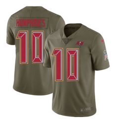 Nike Buccaneers #10 Adam Humphries Olive Mens Stitched NFL Limited 2017 Salute To Service Jersey Nike Buccaneers #10 Adam Humphries Olive Mens Stitched NFL Limited 2017 Salute To Service Jersey