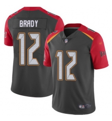 Nike Buccaneers 12 Tom Brady Gray Men Stitched NFL Limited Inverted Legend Jersey Nike Buccaneers 12 Tom Brady Gray Men Stitched NFL Limited Inverted Legend Jersey