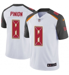 Nike Buccaneers 8 Bradley Pinion White Men Stitched NFL Vapor Untouchable Limited Jersey Nike Buccaneers 8 Bradley Pinion White Men Stitched NFL Vapor Untouchable Limited Jersey