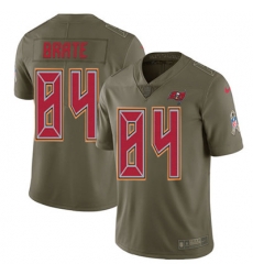 Nike Buccaneers #84 Cameron Brate Olive Mens Stitched NFL Limited 2017 Salute To Service Jersey Nike Buccaneers #84 Cameron Brate Olive Mens Stitched NFL Limited 2017 Salute To Service Jersey