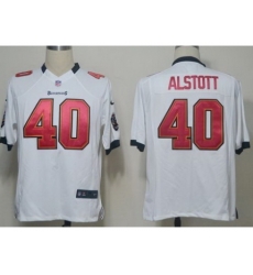 Nike Tampa Bay Buccaneers 40 Mike Alstott White Game NFL Jersey Nike Tampa Bay Buccaneers 40 Mike Alstott White Game NFL Jersey