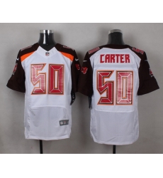 Nike Tampa Bay Buccaneers #50 Bruce Carter White Mens Stitched NFL New Elite Jersey Nike Tampa Bay Buccaneers #50 Bruce Carter White Mens Stitched NFL New Elite Jersey