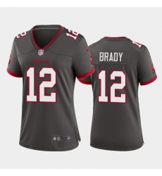 Women Nike Tampa Bay Buccaneers 12 Tom Brady Grey Nike Vapor Untouchable Jersey Women Nike Tampa Bay Buccaneers 12 Tom Brady Grey Nike Vapor Untouchable Jersey