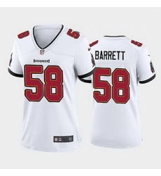 Women Nike Tampa Bay Buccaneers 58 Shaquil Barrett White Vapor Limited Jersey Women Nike Tampa Bay Buccaneers 58 Shaquil Barrett White Vapor Limited Jersey