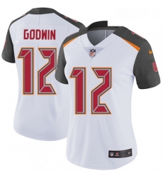 Womens Nike Tampa Bay Buccaneers 12 Chris Godwin White Vapor Untouchable Limited Player NFL Jersey Womens Nike Tampa Bay Buccaneers 12 Chris Godwin White Vapor Untouchable Limited Player NFL Jersey