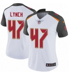 Womens Nike Tampa Bay Buccaneers 47 John Lynch White Vapor Untouchable Limited Player NFL Jersey Womens Nike Tampa Bay Buccaneers 47 John Lynch White Vapor Untouchable Limited Player NFL Jersey