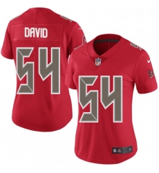 Womens Nike Tampa Bay Buccaneers 54 Lavonte David Limited Red Rush Vapor Untouchable NFL Jersey Womens Nike Tampa Bay Buccaneers 54 Lavonte David Limited Red Rush Vapor Untouchable NFL Jersey