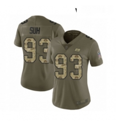Womens Tampa Bay Buccaneers 93 Ndamukong Suh Limited Olive Camo 2017 Salute to Service Football Jersey Womens Tampa Bay Buccaneers 93 Ndamukong Suh Limited Olive Camo 2017 Salute to Service Football Jersey