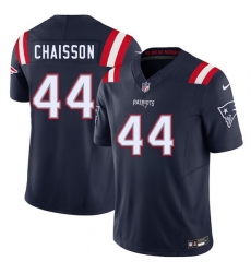 Men New England Patriots 44 K 27Lavon Chaisson Navy 2025 F U S E  Vapor Limited Stitched Football Jersey
