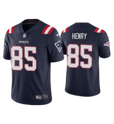 Men New England Patriots 85 Hunter Henry 2021 Navy Vapor Untouchable Limited Stitched Men New England Patriots 85 Hunter Henry 2021 Navy Vapor Untouchable Limited Stitched