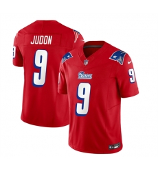 Men New England Patriots 9 Matthew Judon Red 2023 F U S E Throwback Limited Stitched Football Jersey Men New England Patriots 9 Matthew Judon Red 2023 F U S E Throwback Limited Stitched Football Jersey