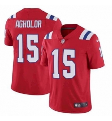 Men's New England Patriots #15 Nelson Agholor Red Vapor Untouchable Limited Stitched Jersey Men's New England Patriots #15 Nelson Agholor Red Vapor Untouchable Limited Stitched Jersey