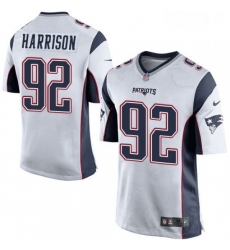 Mens Nike New England Patriots 92 James Harrison Game White NFL Jersey Mens Nike New England Patriots 92 James Harrison Game White NFL Jersey