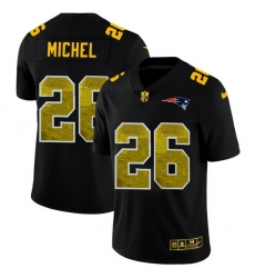 New England Patriots 26 Sony Michel Men Black Nike Golden Sequin Vapor Limited NFL Jersey New England Patriots 26 Sony Michel Men Black Nike Golden Sequin Vapor Limited NFL Jersey