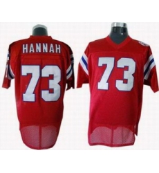New England Patriots 73 John Hannah 1985 Throwback Jersey RED New England Patriots 73 John Hannah 1985 Throwback Jersey RED