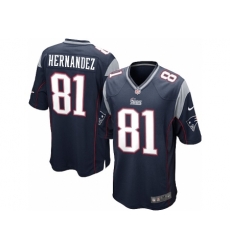 Nike New England Patriots 81 Aaron Hernandez blue Game NFL Jersey Nike New England Patriots 81 Aaron Hernandez blue Game NFL Jersey