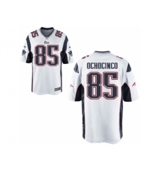 Nike New England Patriots 85 Chad Ochocinco White Game NFL Jersey Nike New England Patriots 85 Chad Ochocinco White Game NFL Jersey