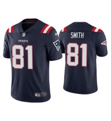 Youth New England Patriots 81 Jonnu Smith 2021 Navy Vapor Untouchable Limited Stitched Jersey Youth New England Patriots 81 Jonnu Smith 2021 Navy Vapor Untouchable Limited Stitched Jersey