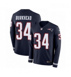 Youth Nike New England Patriots 34 Rex Burkhead Limited Navy Blue Therma Long Sleeve NFL Jersey Youth Nike New England Patriots 34 Rex Burkhead Limited Navy Blue Therma Long Sleeve NFL Jersey