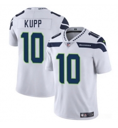 Men Seattle Seahawks 10 Cooper Kupp White 2025 Vapor Limited Stitched Football Jersey
