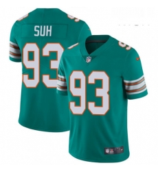 Mens Nike Miami Dolphins 93 Ndamukong Suh Aqua Green Alternate Vapor Untouchable Limited Player NFL Jersey Mens Nike Miami Dolphins 93 Ndamukong Suh Aqua Green Alternate Vapor Untouchable Limited Player NFL Jersey