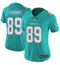 Nike Dolphins #89 Julius Thomas Aqua Green Team Color Womens Stitched NFL Vapor Untouchable Limited Jersey Nike Dolphins #89 Julius Thomas Aqua Green Team Color Womens Stitched NFL Vapor Untouchable Limited Jersey