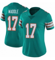 Women's Miami Dolphins #17 Jaylen Waddle Vapor Untouchable Stitched Jersey Women's Miami Dolphins #17 Jaylen Waddle Vapor Untouchable Stitched Jersey