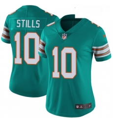 Womens Nike Miami Dolphins 10 Kenny Stills Aqua Green Alternate Vapor Untouchable Limited Player NFL Jersey Womens Nike Miami Dolphins 10 Kenny Stills Aqua Green Alternate Vapor Untouchable Limited Player NFL Jersey