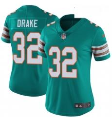 Womens Nike Miami Dolphins 32 Kenyan Drake Elite Aqua Green Alternate NFL Jersey Womens Nike Miami Dolphins 32 Kenyan Drake Elite Aqua Green Alternate NFL Jersey