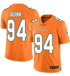 Nike Dolphins #94 Robert Quinn Orange Youth Stitched NFL Limited Rush Jersey Nike Dolphins #94 Robert Quinn Orange Youth Stitched NFL Limited Rush Jersey