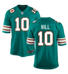 Youth Nike Miami Dolphins 10 Tyreek Hill Green Throwback NFL Jersey Youth Nike Miami Dolphins 10 Tyreek Hill Green Throwback NFL Jersey