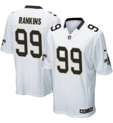 Nike Saints #99 Sheldon Rankins White Youth Stitched NFL Elite Jersey Nike Saints #99 Sheldon Rankins White Youth Stitched NFL Elite Jersey