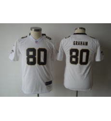 Youth Nike New Orleans Saints #80 Jimmy Graham White Jerseys Youth Nike New Orleans Saints #80 Jimmy Graham White Jerseys