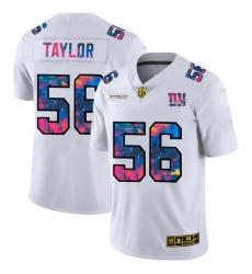 New York Giants 56 Lawrence Taylor Men White Nike Multi Color 2020 NFL Crucial Catch Limited NFL Jersey New York Giants 56 Lawrence Taylor Men White Nike Multi Color 2020 NFL Crucial Catch Limited NFL Jersey