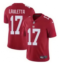 Nike Giants 17 Kyle Lauletta Red Alternate Vapor Untouchable Limited Jersey Nike Giants 17 Kyle Lauletta Red Alternate Vapor Untouchable Limited Jersey
