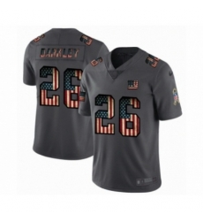 Nike Giants 26 Saquon Barkley 2019 Salute To Service USA Flag Fashion Limited Jersey Nike Giants 26 Saquon Barkley 2019 Salute To Service USA Flag Fashion Limited Jersey